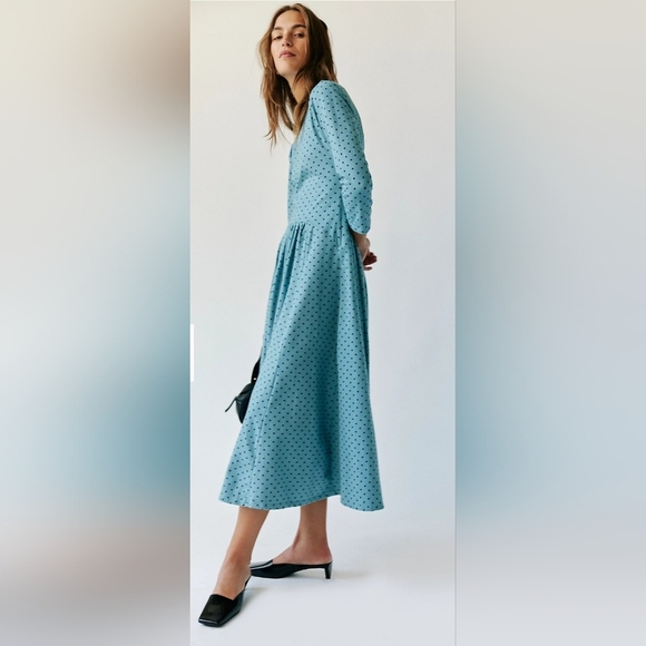 Free People Two Timin Midi Dress - Picture 5 of 8